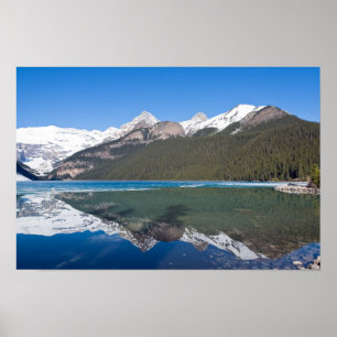 Spiegelung am Lake Louise - Banff NP, Kanada Poster