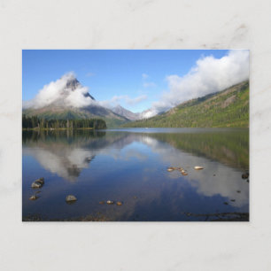 Spiegelung am Two Medicine Lake Postkarte