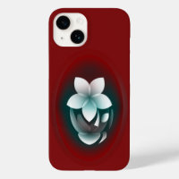 Spiegelung der weißen Blume