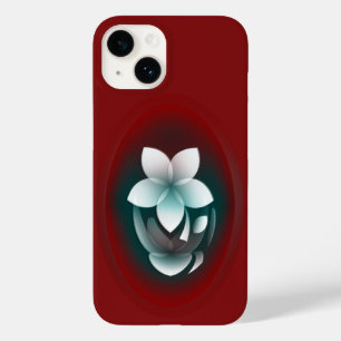 Spiegelung der weißen Blume Case-Mate iPhone 14 Hülle