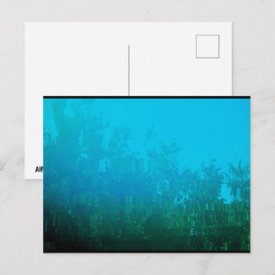 Spiegelung im Wasser Postkarte