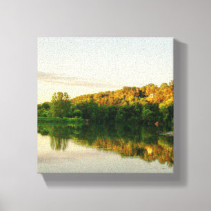 Spiegelungen 2 Leinwand