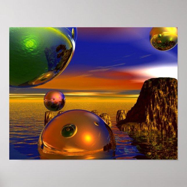 Spiegelungen 2 poster (Vorne)