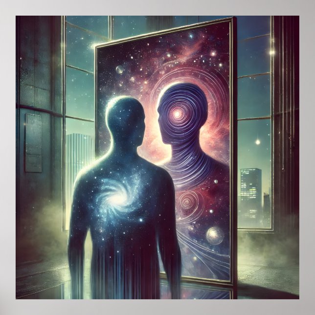 Spiegelungen des Kosmos - Das innere Universum Poster (Vorne)