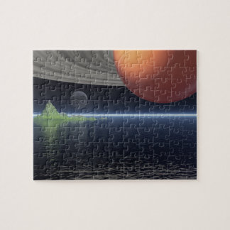 Spiegelungen des Saturns Puzzle