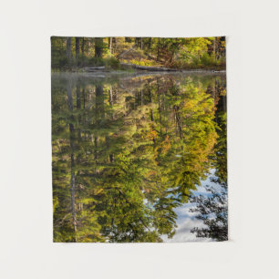 Spiegelungen im Red Eagle Pond White Mountains Wandteppich