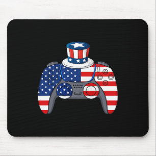 Spiel 4. Juli Gaming Funny Boys Kinder Teens Game Mousepad