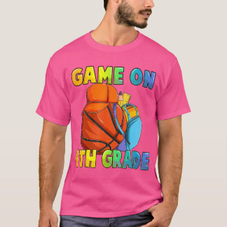 Spiel am 4. Klasse ersten Tag der Schule Basketbal T-Shirt