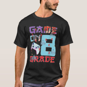 Spiel am 8. Acht-Grad-Jungen 8. Klasse erster Tag T-Shirt
