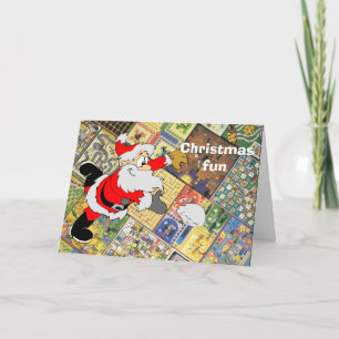 Spiel an!  Gesellschaftsspiele Feiertagskarte