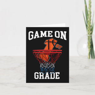 Spiel auf 1. Klasse Basketball Zurück zur Schule S Karte