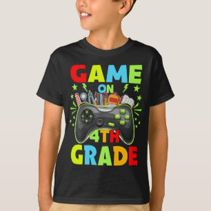Spiel auf 4. Stufe zurück auf 4. Stufe Unabgeschlo T-Shirt