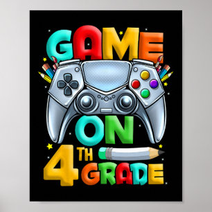 Spiel auf 4. Stufe zurück zur 4. Klasse U Poster