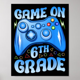 Spiel auf 6. Stufe zurück zur Schule 6. Klasse Vid Poster