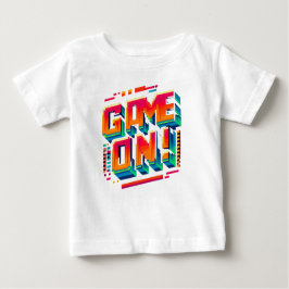 Spiel auf baby t-shirt