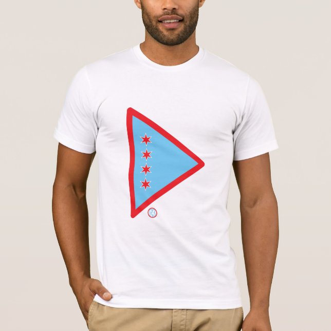 Spiel auf Chicago T-Shirt (Vorderseite)