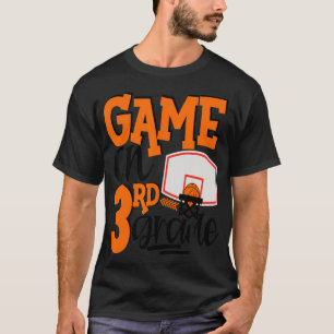 Spiel auf dem 3. Klasse Spaß Basketball Schule T S T-Shirt