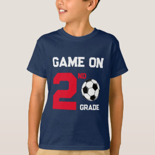 Spiel auf dem "Back-to-School-Fußball", Stufe hinz T-Shirt