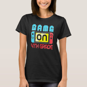 Spiel auf der 4. Stufe unverschlossen zurück zur S T-Shirt