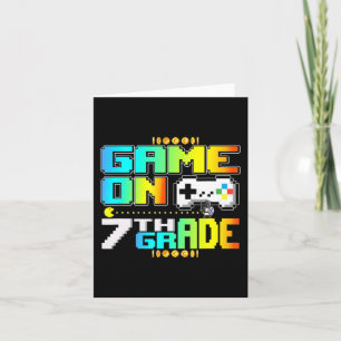 Spiel auf der 7. Stufe Gaming Video Gamer zurück n Karte
