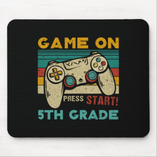 Spiel auf der Presse Start 5. Klasse Gamer zurück  Mousepad