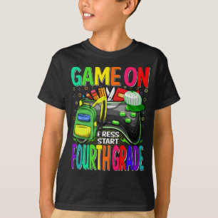 Spiel auf der vierten Stufe des ersten Spiels T-Shirt