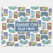 Spiel auf Fleece Blanket