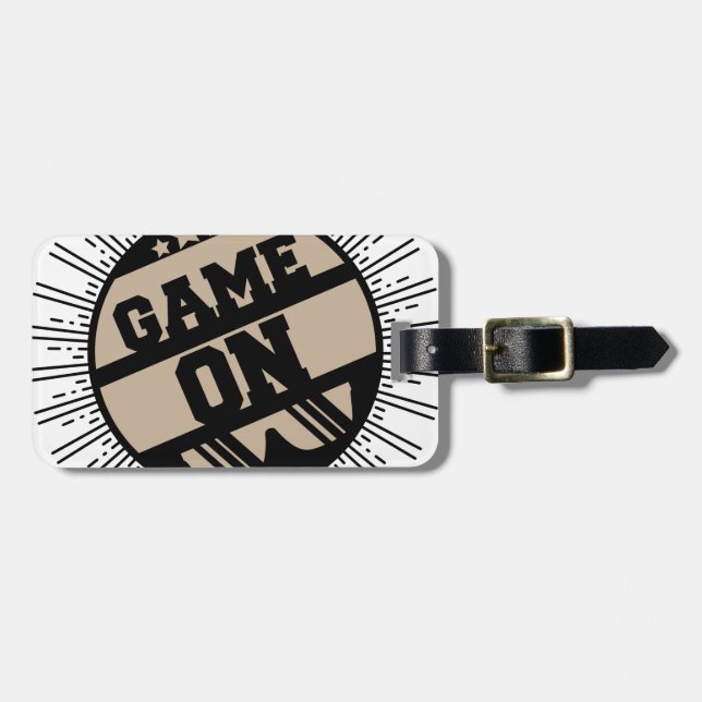 Spiel auf gepäckanhänger (Vorderseite horizontal)