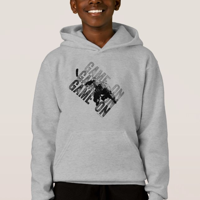 Spiel auf (Hockey) Hoodie (Vorderseite)