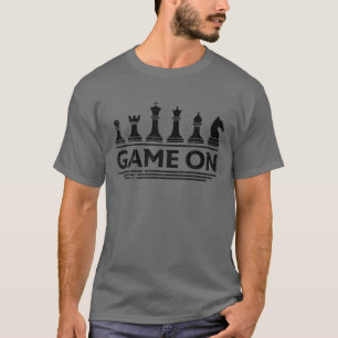 Spiel auf Schach Stücke Funny Board Spiel Themed G T-Shirt