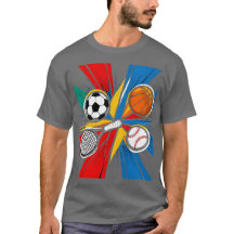 Spiel auf T - Shirt