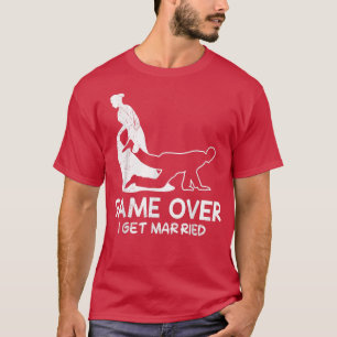Spiel aus Junggesellenabschied Braut und Bräutigam T-Shirt