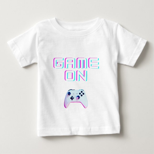 Spiel Baby T-shirt (Vorderseite)