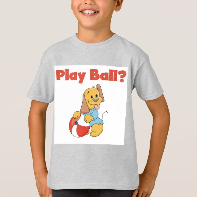 Spiel-Ball-T-Shirts und Geschenke T-Shirt (Vorderseite)