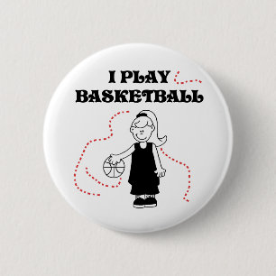 Spiel-Basketball des Mädchen-I Button