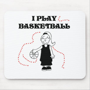 Spiel-Basketball des Mädchen-I Mousepad