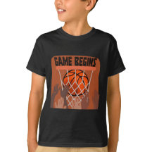Spiel beginnt Basketball T - Shirt