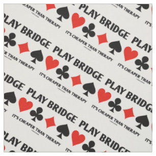 Spiel-Brücke ist es billiger als Karten-Anzüge d Stoff
