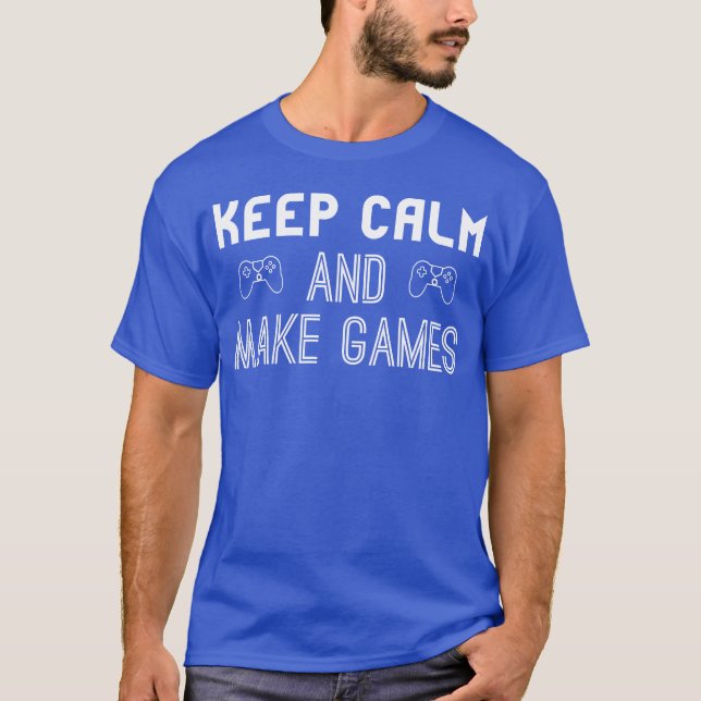 Spiel Coder Witz Programmierer Entwickler Dev Virt T-Shirt (Vorderseite)