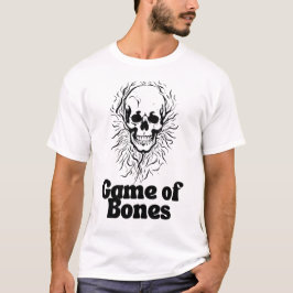 Spiel der Knochen Skull Thrones Parody Funny T-Shirt