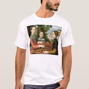 Spiel des Schachs durch Sofonisba Anguissola - T-Shirt