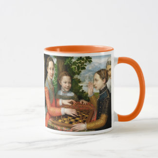 Spiel des Schachs durch Sofonisba Anguissola - Tasse