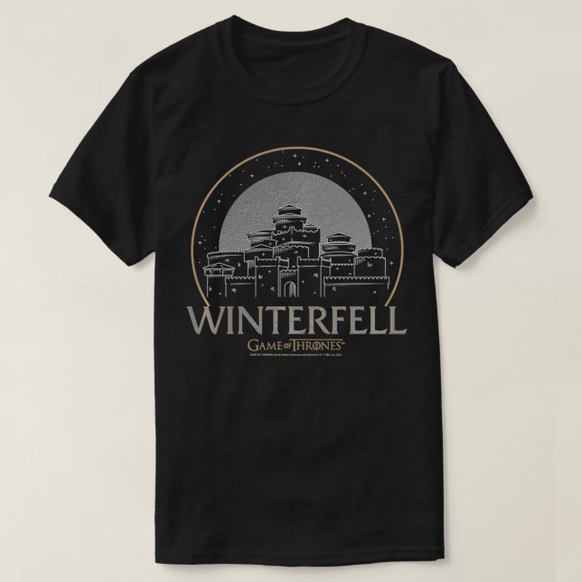 Spiel des Thrones Winterfell Pullover (Design vorne)