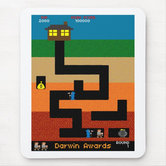 Spiel des Todes Mousepad (Vorne)