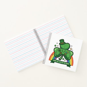 Spiel Ein Glück der Iren   St. Patrick's Day Spiel Notizbuch