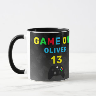 Spiel ein Videospiel-Controller Gaming Geburtstag Tasse