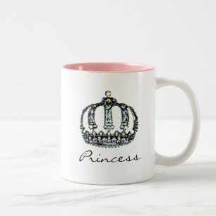 Spiel einer Tiara Princess-Tasse Zweifarbige Tasse