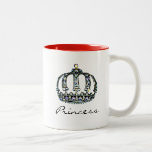Spiel einer Tiara Princess-Tasse Zweifarbige Tasse
