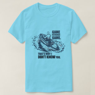 Spiel Erkennt Spiel Boating Fishing Grafik T-Shirt