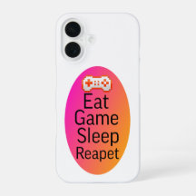 Spiel essen Schlaf wiederholen